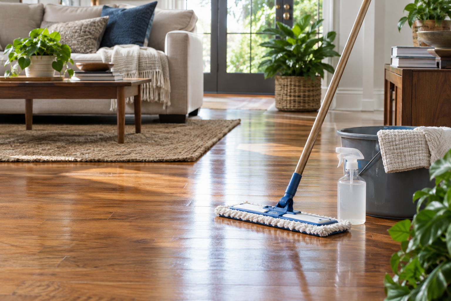 How to Clean Hardwood Floors Without Damaging the Finish