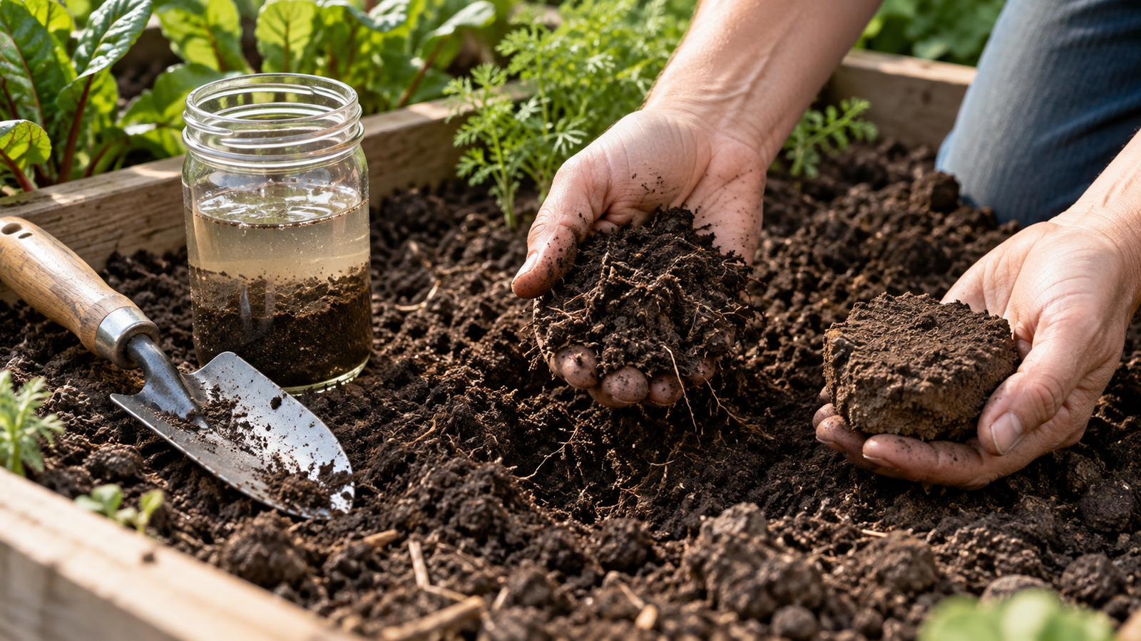 A practical step related to how to improve garden soil without replacing it