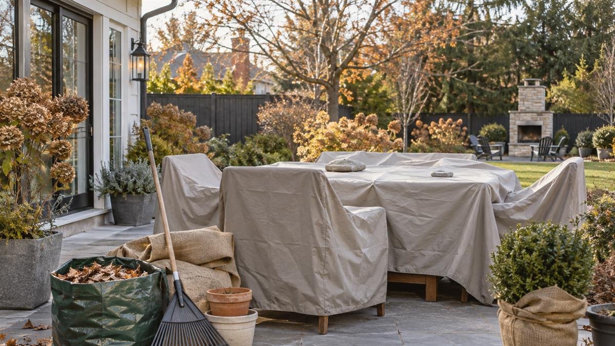 A practical step related to how to prepare your yard and outdoor furniture for winter
