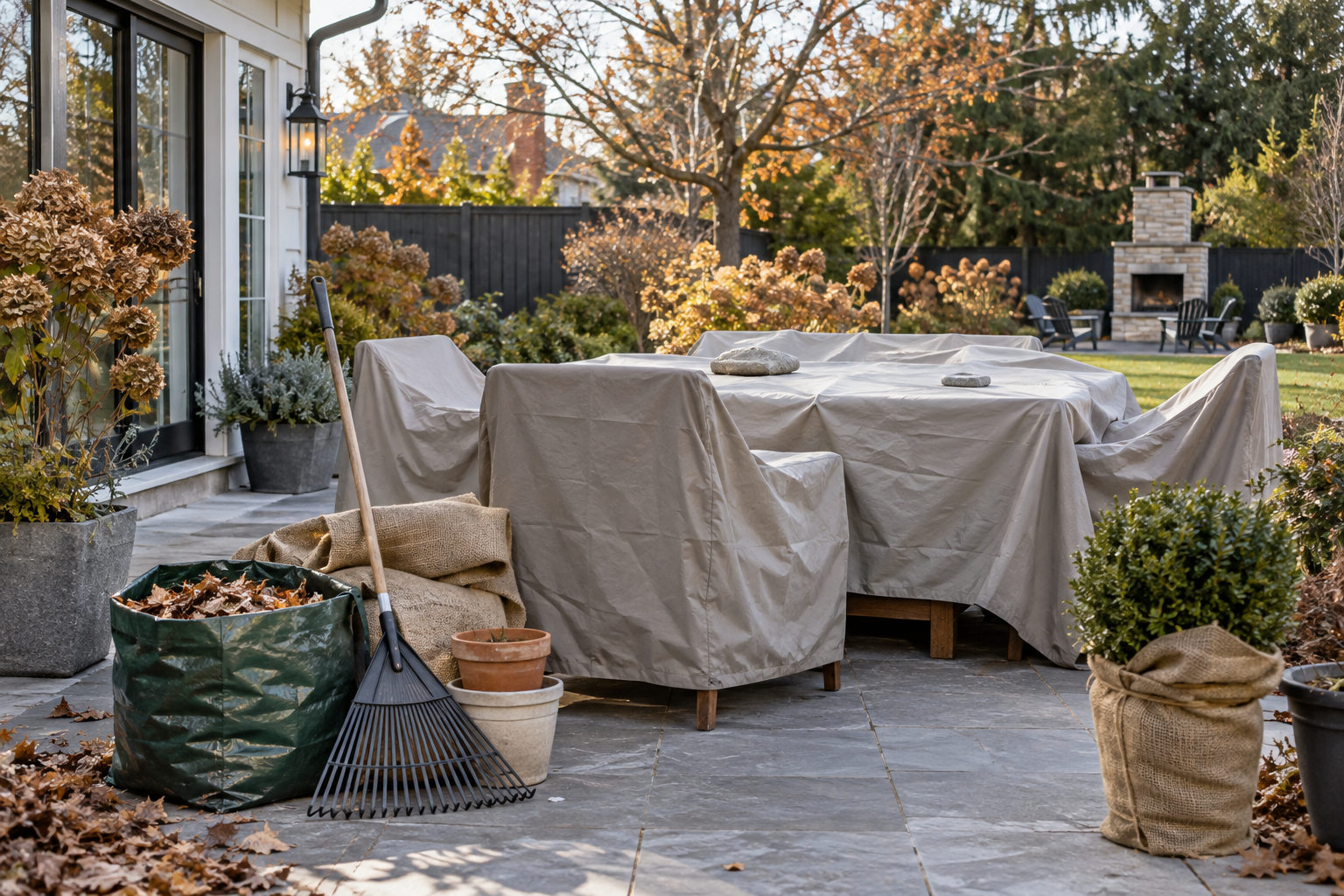 How to Prepare Your Yard and Outdoor Furniture for Winter