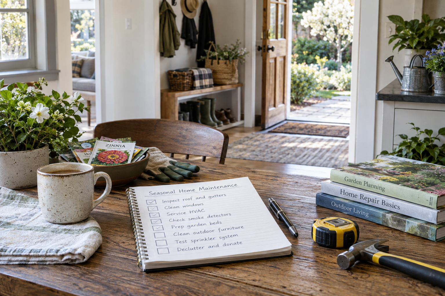 How to Create a Seasonal Home Maintenance Checklist