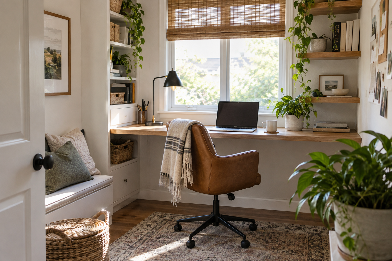 How to Create a Functional Home Office in a Small Space